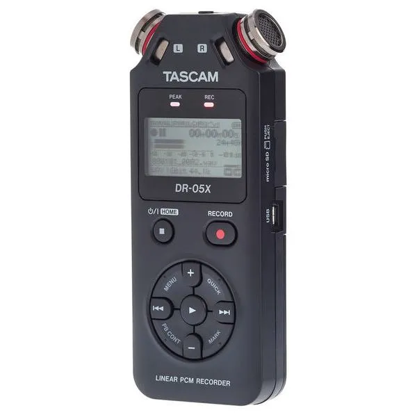 descriptif du tascam dr-05x avec interface usb