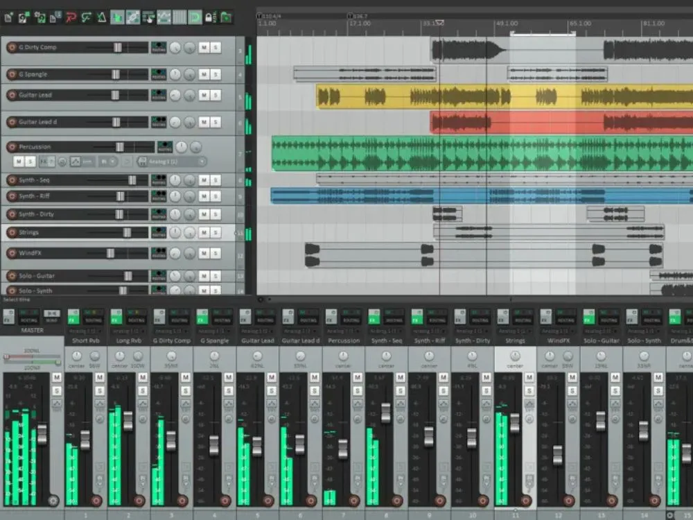 photo du logiciel reaper